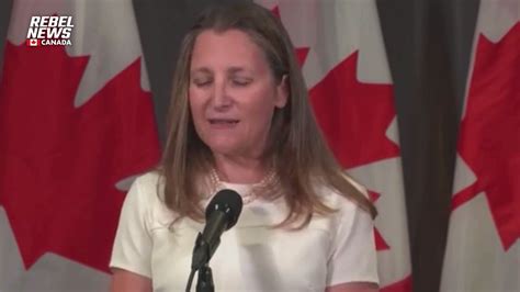 chrystia freeland nude|Video of Chrystia Freeland asking Canadians to invest in an.